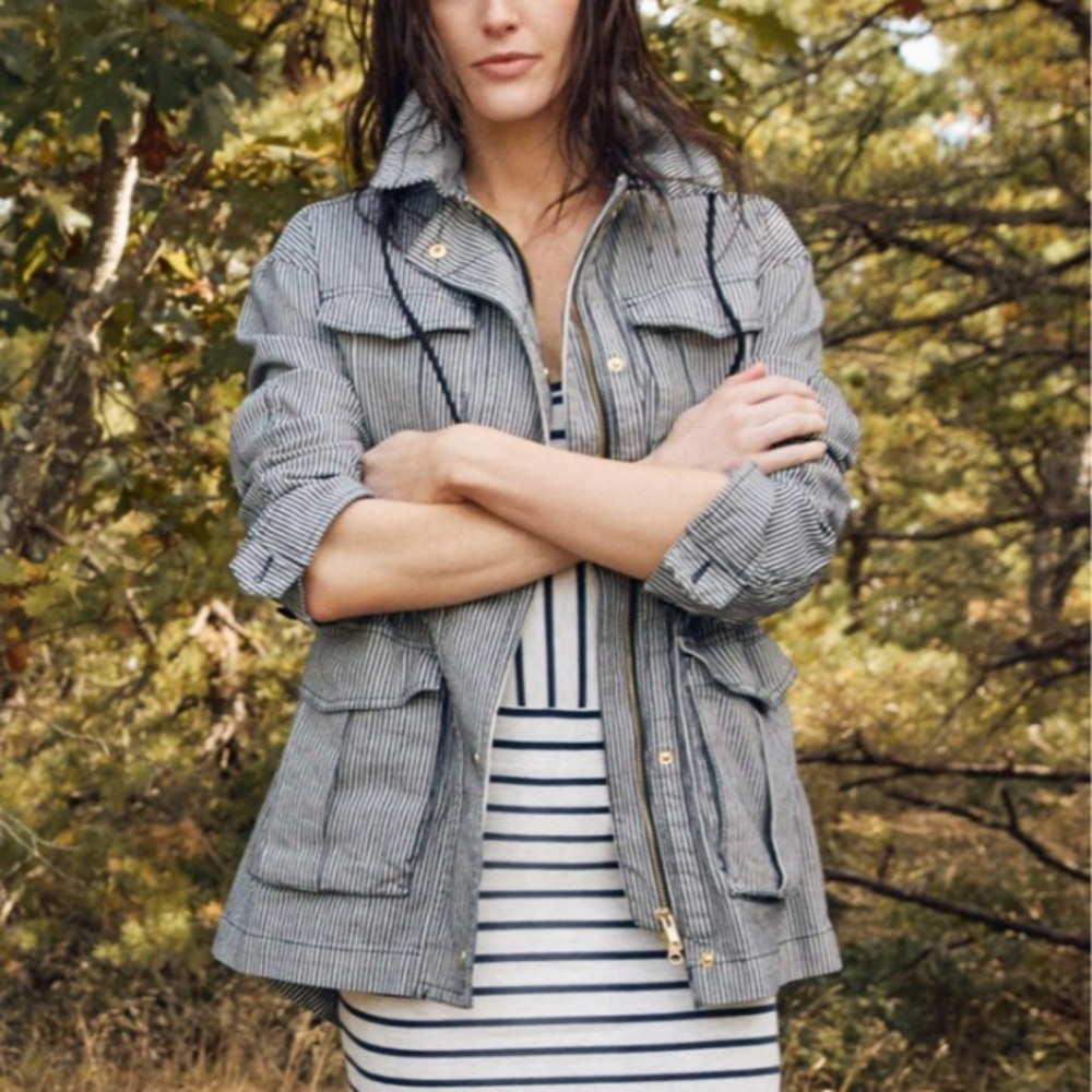 Railroad Stripe Jacket by ATM